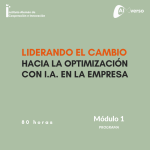 Liderando el cambio hacia la optimización con I.A. en la empr﻿esa.