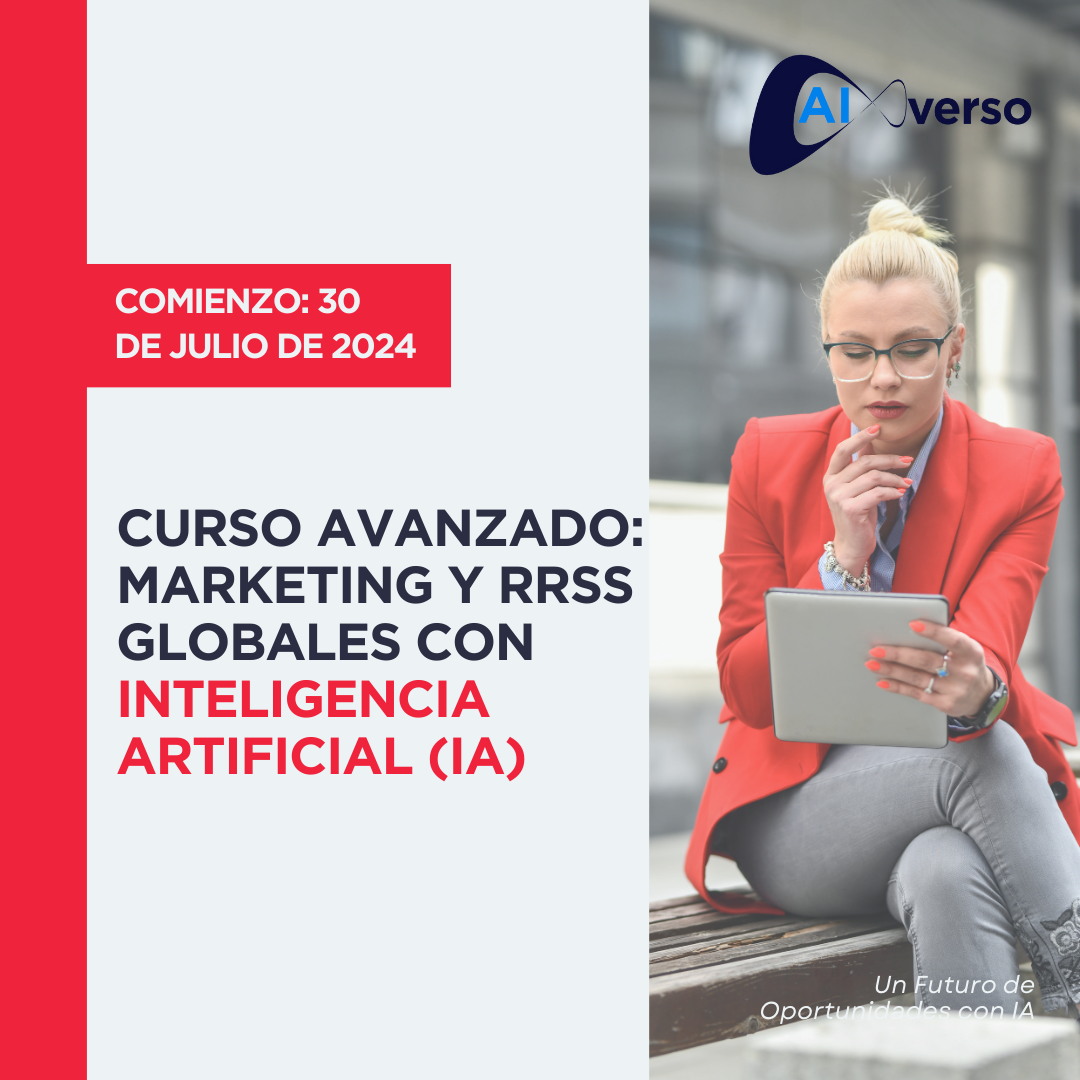 Curso Avanzado para Crear un Plan de Marketing Digital y Comunicación en Redes con Inteligencia Artificial (IA)