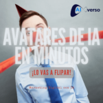 Crea videos con avatares de IA en minutos