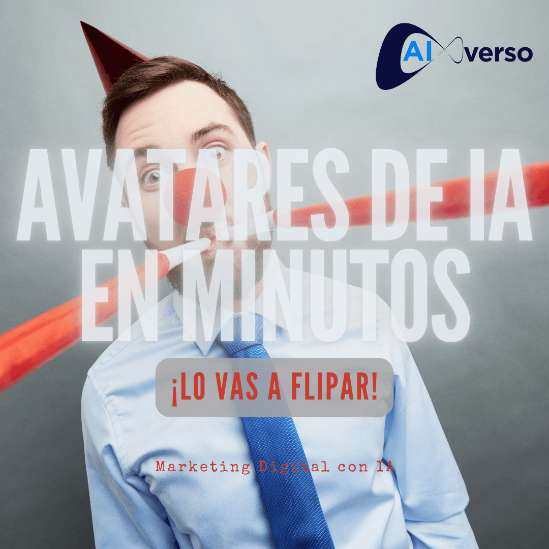 Crea videos con avatares de IA en minutos